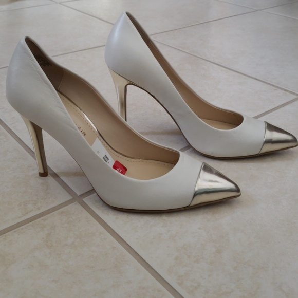 anne klein white pumps